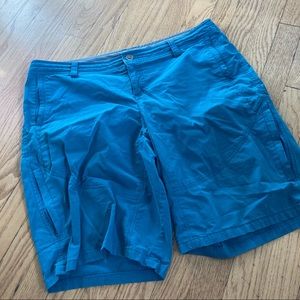 Kuhl long blue shorts